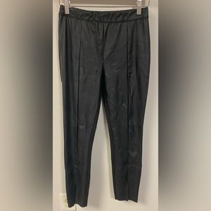 bcbgeneration faux leather pants leggings size small
